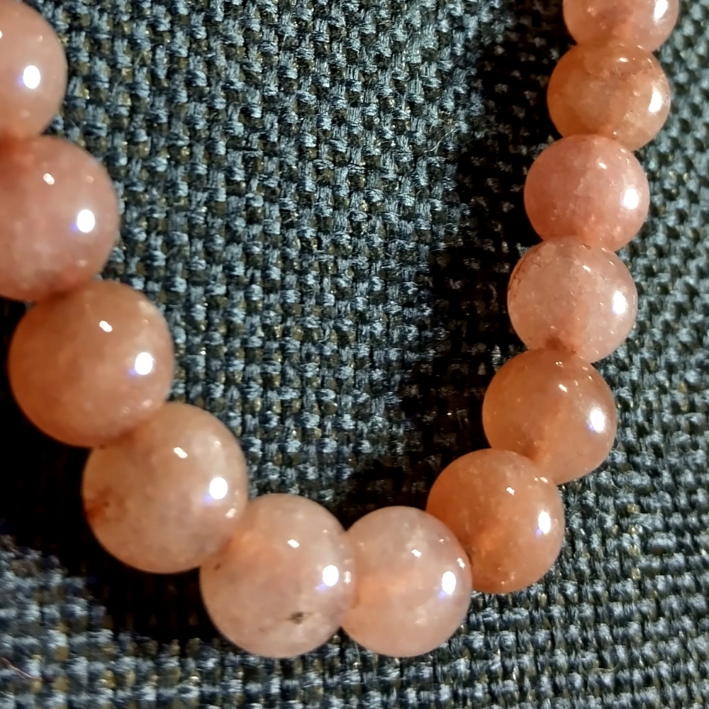 SANDSTONE 16-18"- 16"/ 2 INCH STERLING EXTENDER NECKLACE.
